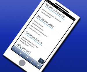 Mobile Device Content Screen Responsive