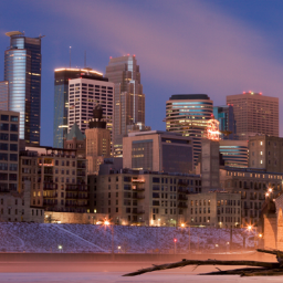 Minneapolis, MN - View from the Mississippi River - courtesy JD Koenig 
