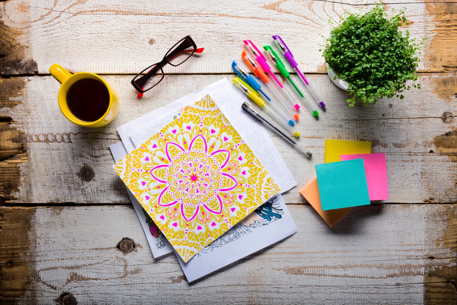 Adult Coloring Books Can Reduce Stress